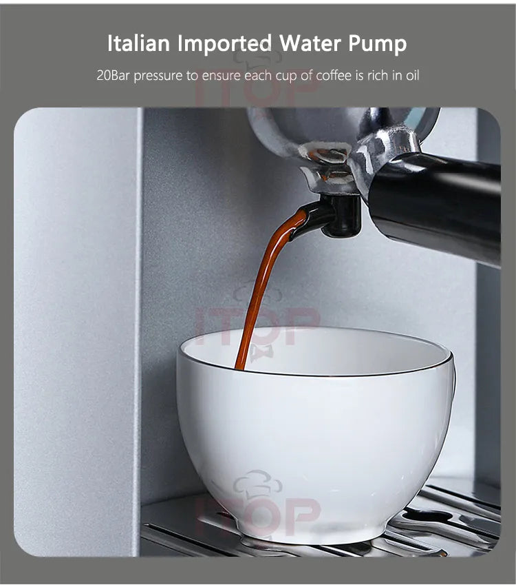 CAFETERA SEMIAUTOMÁTICA PROFESIONAL - ITOP