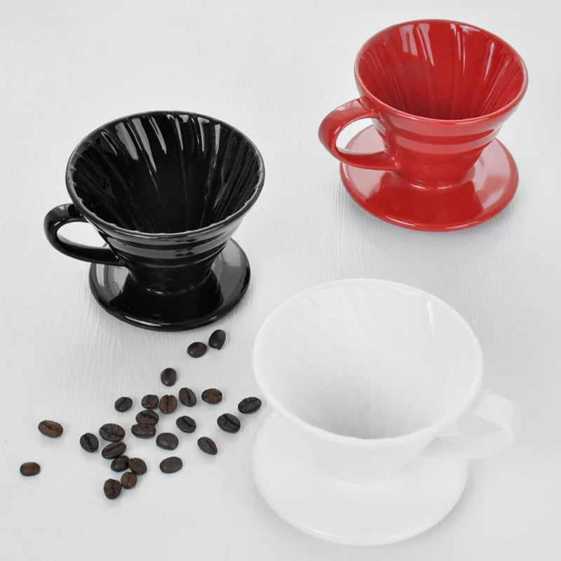 MÉTODO FILTRADO V60 DE CERÁMICA - TAZA DE FILTRO - V01/V02