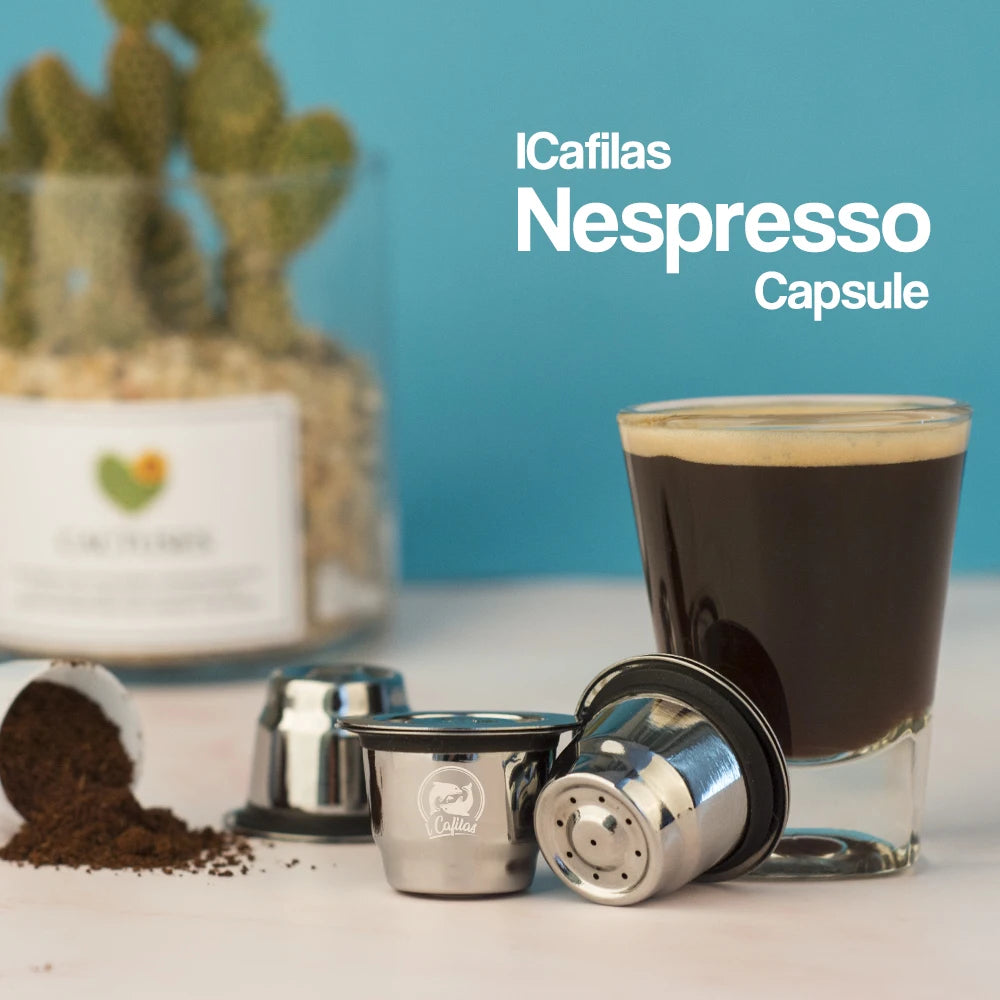 CÁPSULA REUTILIZABLE PARA NESPRESSO - Icafilas