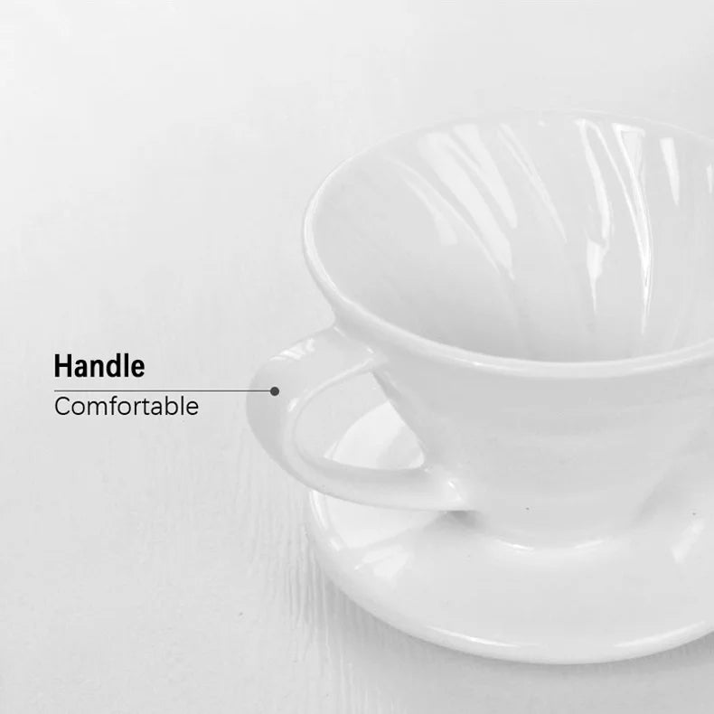 MÉTODO FILTRADO V60 DE CERÁMICA - TAZA DE FILTRO - V01/V02