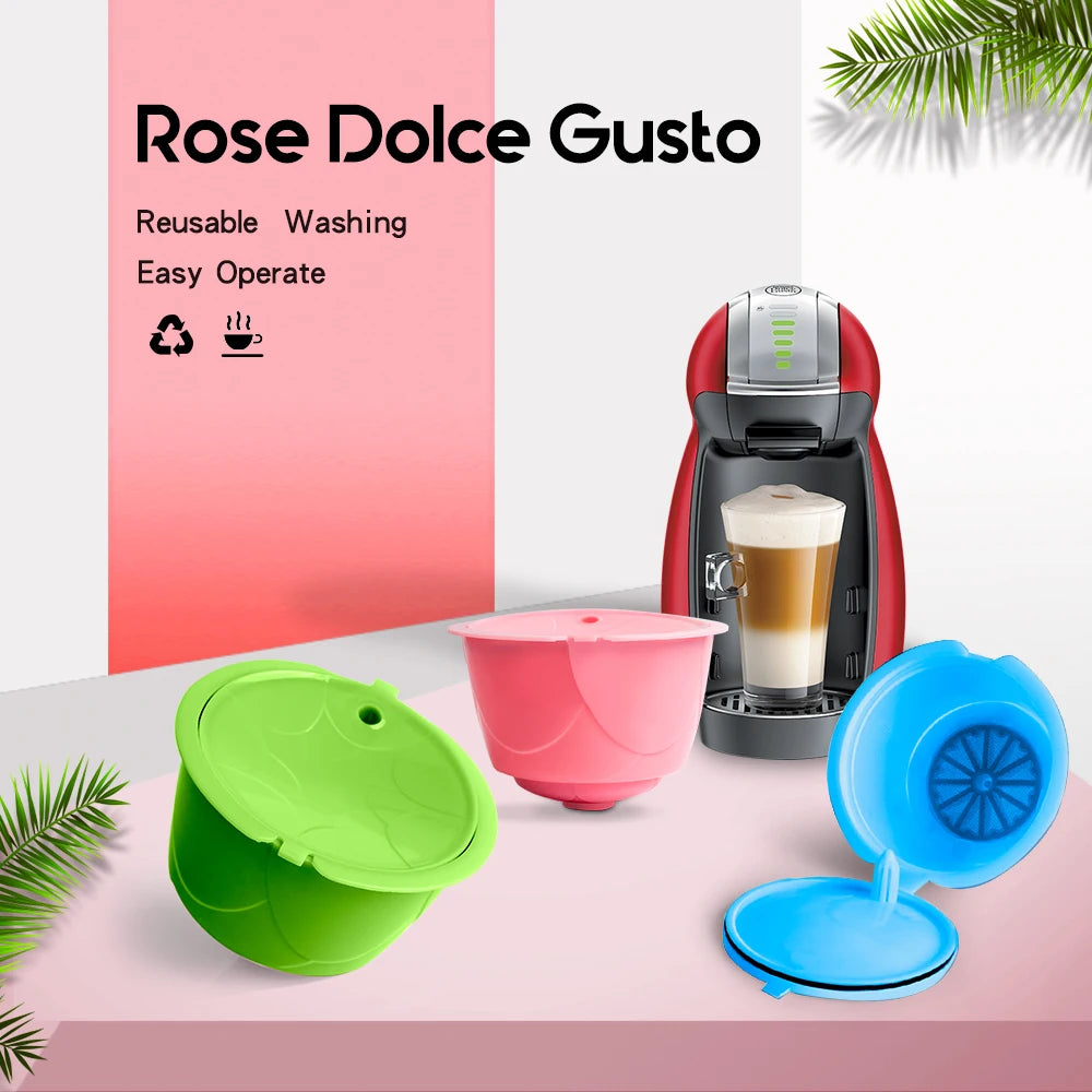 FILTROS DE CÁPSULA REUTILIZABLE DOLCE GUSTO PARA NESCAFÉ