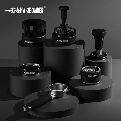 DISTRIBUIDOR WDT PARA CAFÉ ESPRESSO, ANILLO DOSIFICADOR Y SOPORTE DE FILTRO PORTÁTIL - 58MM - MHW-3BOMBER