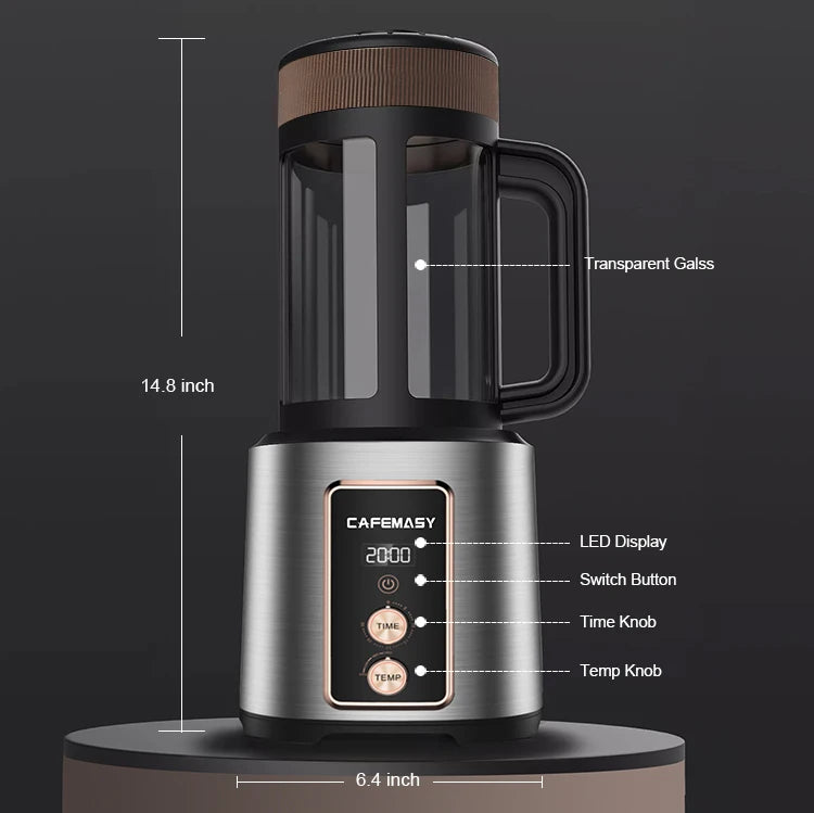 TOSTADOR ELÉCTRICO DE CAFÉ 220V - CAFEMASY