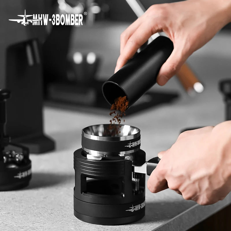 DISTRIBUIDOR WDT PARA CAFÉ ESPRESSO, ANILLO DOSIFICADOR Y SOPORTE DE FILTRO PORTÁTIL - 58MM - MHW-3BOMBER