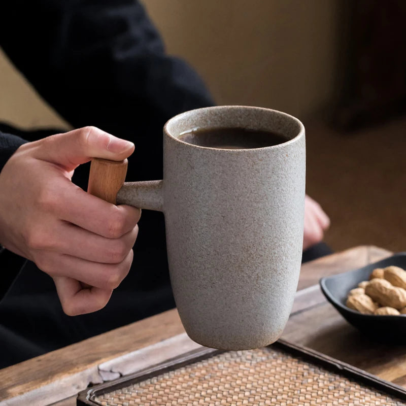 TAZA DE TÉ DE CERÁMICA JAPONESA - 350 ML - TANGPIN