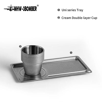 TAZAS DE DOBLE PARED DE ACERO INOXIDABLE - MHW-3BOMBER