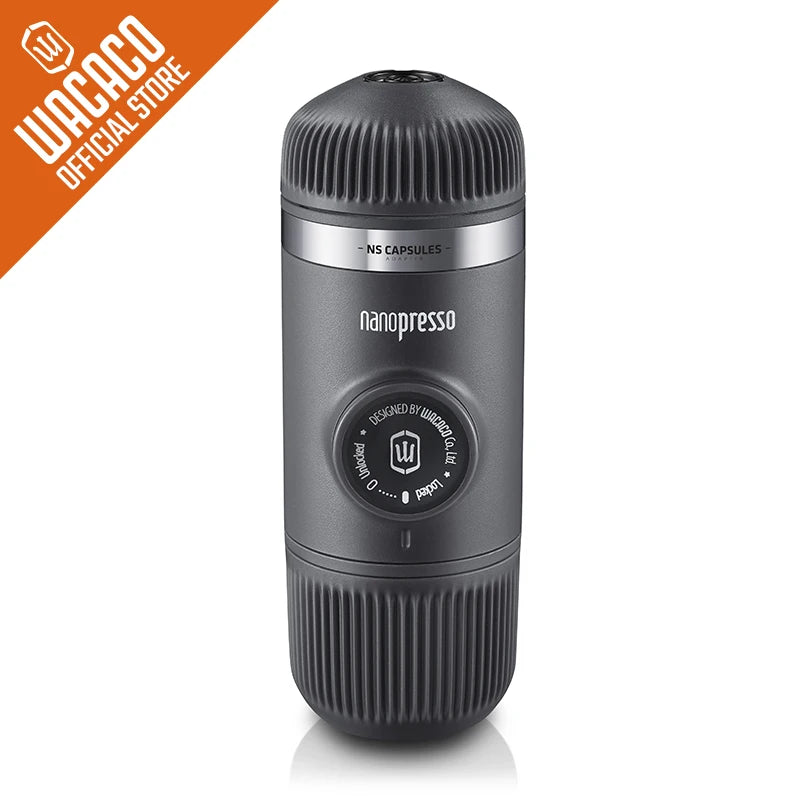 CAFETERA ESPRESSO PORTÁTIL NANOPRESSO CON ADAPTADOR NS, COMPACTA PARA VIAJE - Wacaco