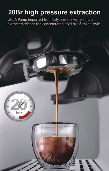 MÁQUINA DE ESPRESSO SEMIAUTOMÁTICA ATC-11 3 EN 1 - ITOP