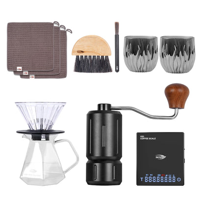 KIT DE HERRAMIENTAS DE CAFÉ - 10 PCZ - IKAPE