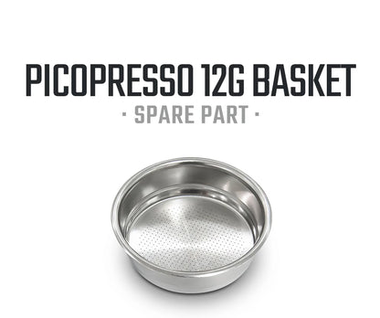 CESTA DE UN SOLO DISPARO DE 12G, ACERO INOXIDABLE COMPATIBLE CON PICOPRESSO - 52MM - WACACO