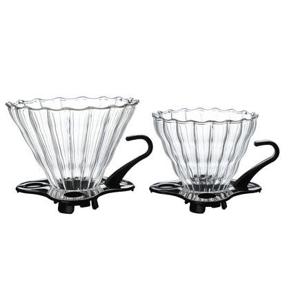 FILTRADOR DE CAFÉ DE VIDRIO BOROSILICATO - MÉTODO FILTRADO V60