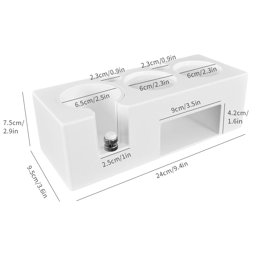 SOPORTE PARA TAMPER Y PORTAFILTRO - 51MM/53MM/58MM