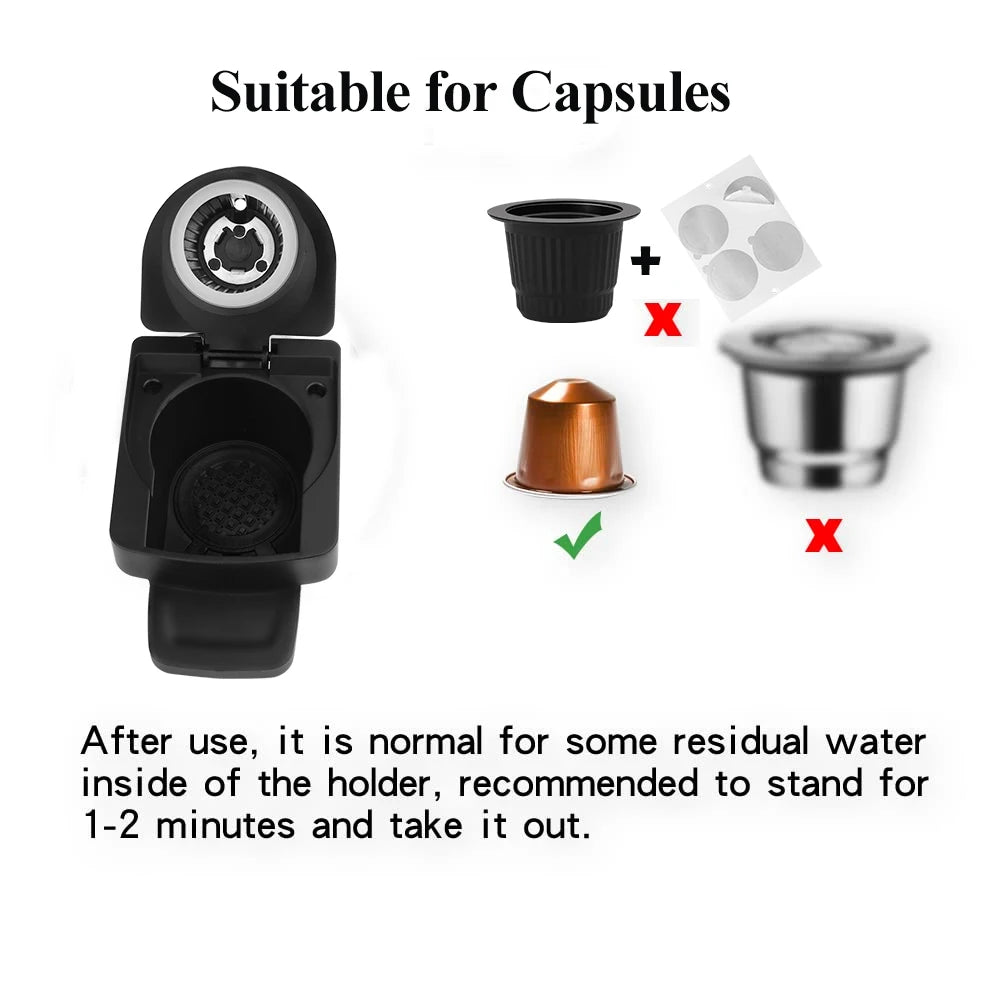 ADAPTADOR DE CÁPSULA Y CAPSULA RELLENABLE - COMPATIBLE CON DOLCE GUSTO - ICafilas