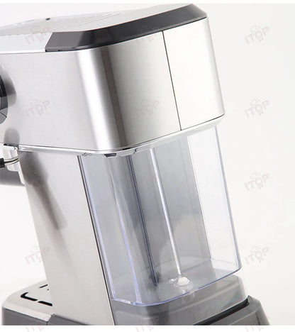 CAFETERA SEMIAUTOMÁTICA CM08, 15BAR, CON BOMBA ULKA Y SISTEMA TERMOSTÁTICO - ITOP