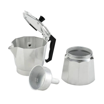 CAFETERA ITALIANA DE ALUMINIO, MOKA PARA ESPRESSO