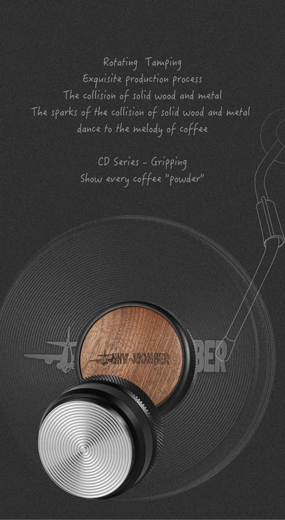 TAMPER DE CAFÉ CON RESORTE CALIBRADO PARA BARISTA - MHW-3BOMBER